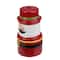 5.5" Red Ceramic Santa Gnome Tealight Candle Holder